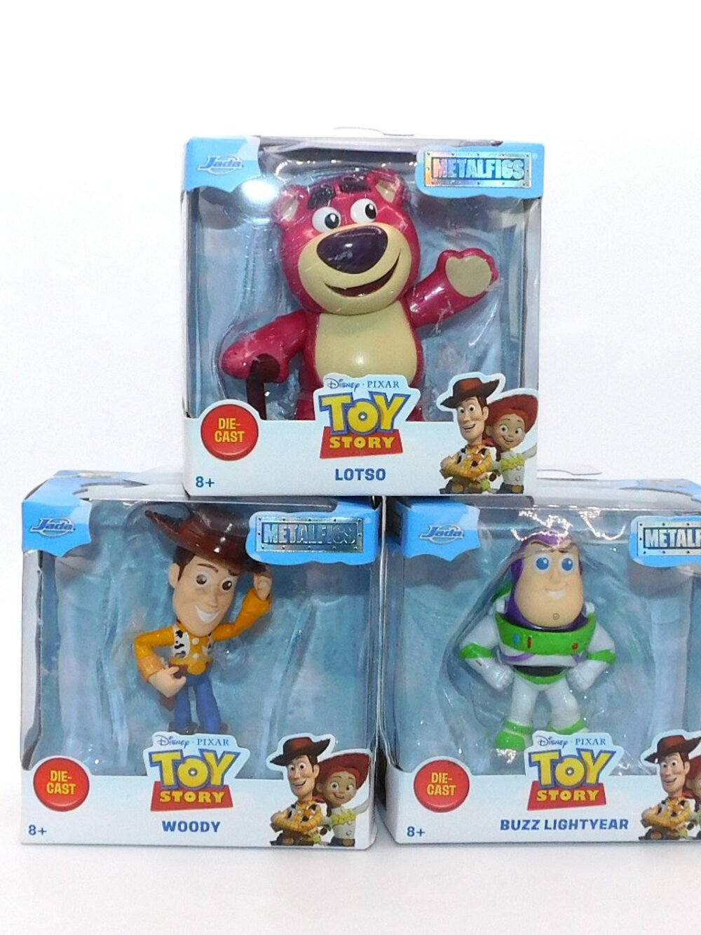 Disney Pixar Toy Story 3  Diecast MetalFigs Buzz Lightyear Woody Lotso NEW